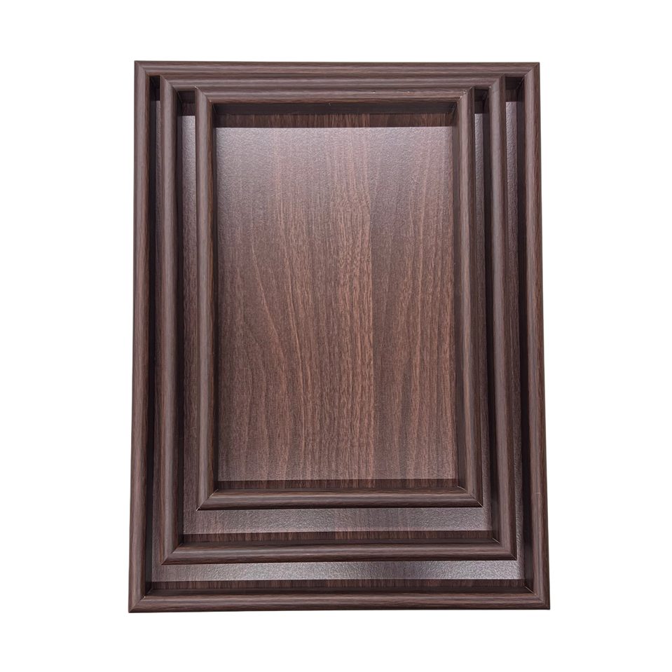 طقم صواني تقديم  MDF 3 قطع — صورة 4