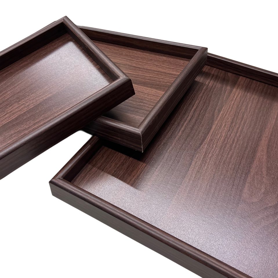 طقم صواني تقديم  MDF 3 قطع — صورة 10