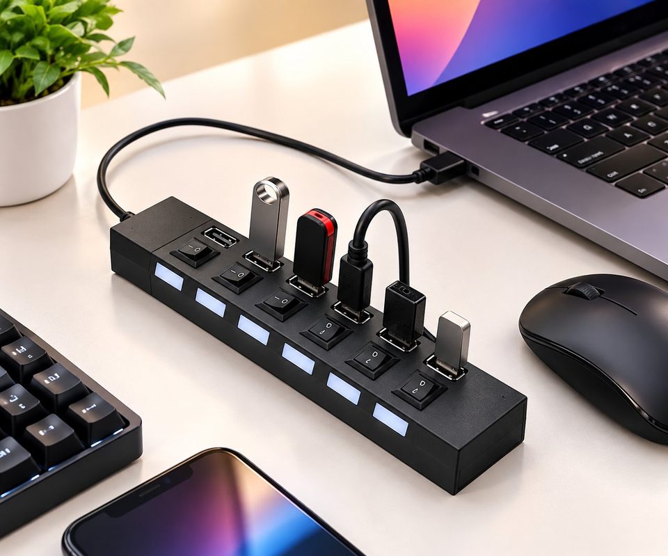 موزّع USB