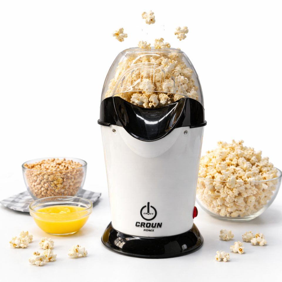 محضرة الفشار من croun موديل CR-675