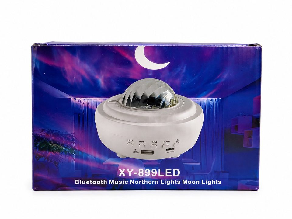 مصباح ليلي إسقاطي بتقنية البلوتوث – XY-899LED، — صورة 13