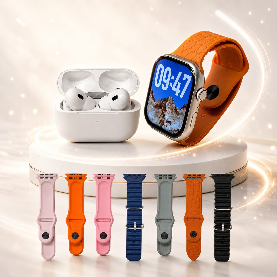 ساعة S3000 لمس مع ايربود موديلZ-3440