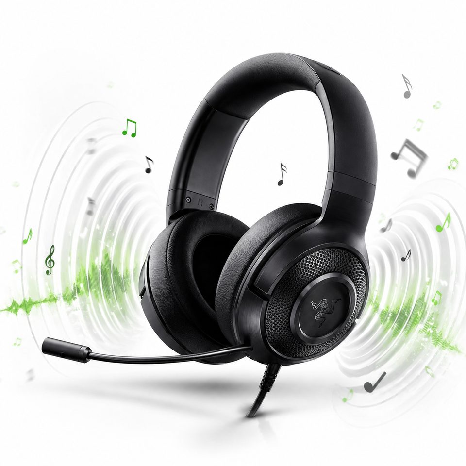 سماعة الألعاب السلكية Razer Kraken X Standard Edition