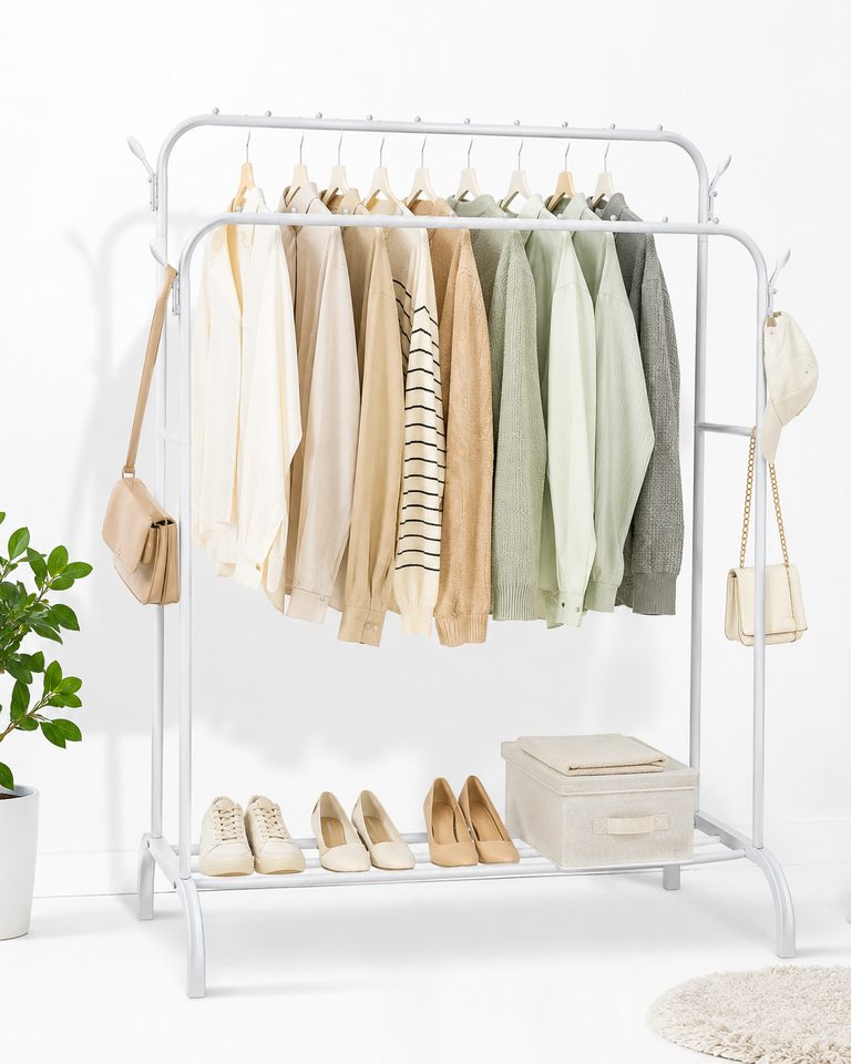 ستاند ملابس مزدوج معدني – Double Pole Hanger