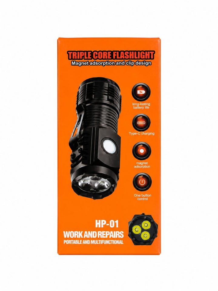 كشاف Triple Core Flashlight HP-01