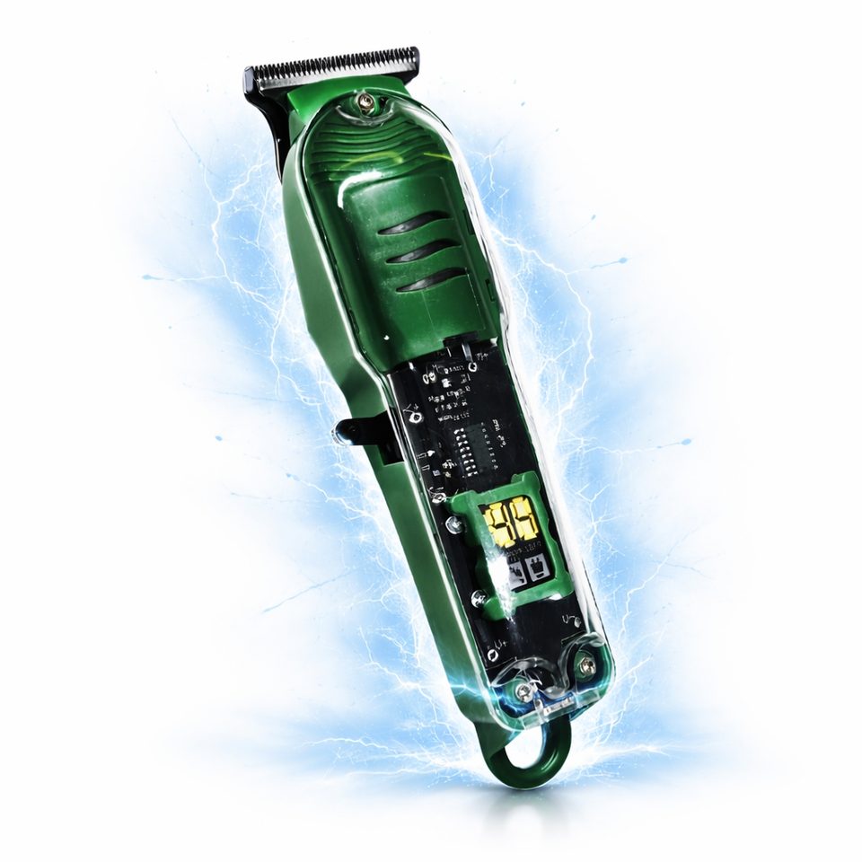 ماكينة حلاقة شعر شفافة موديل LT-808