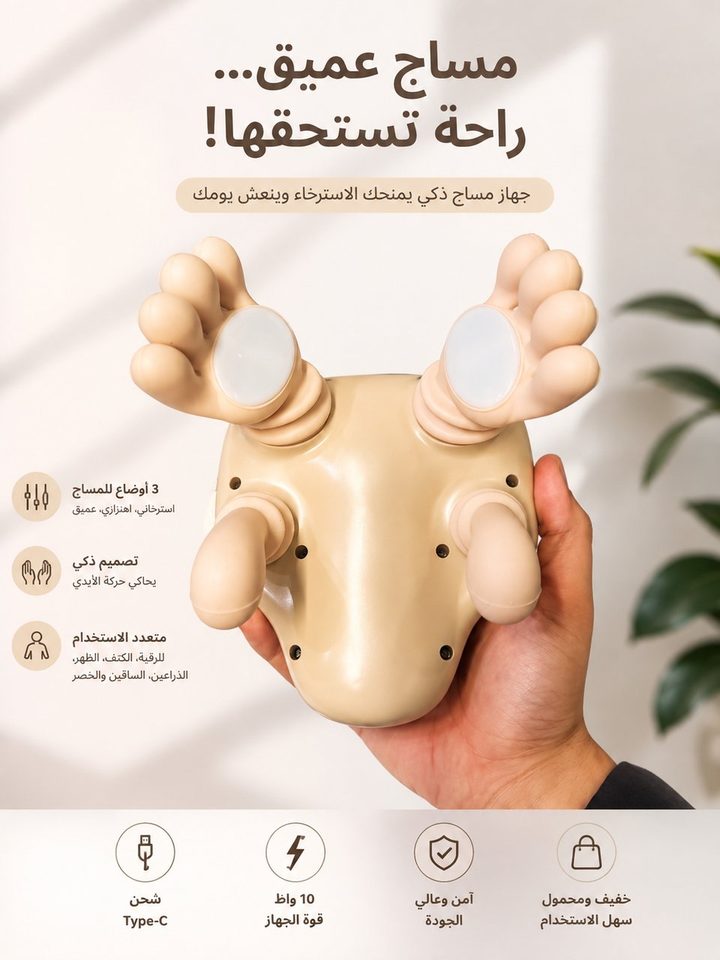 جهاز مساج الرقبه والكتف — صورة 2