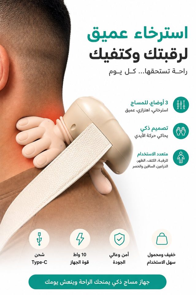 جهاز مساج الرقبه والكتف — صورة 3