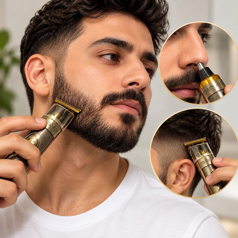 ️ ماكينة حلاقة احترافية 3×1